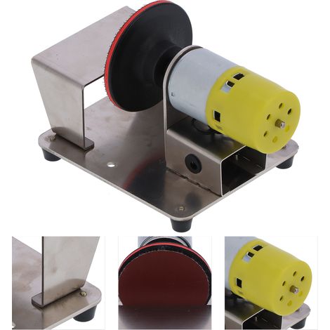 Ponceuse à disque électrique 75mm pour bois plastique verre, meuleuse polisseuse avec prise EU 110-240V (1/5)