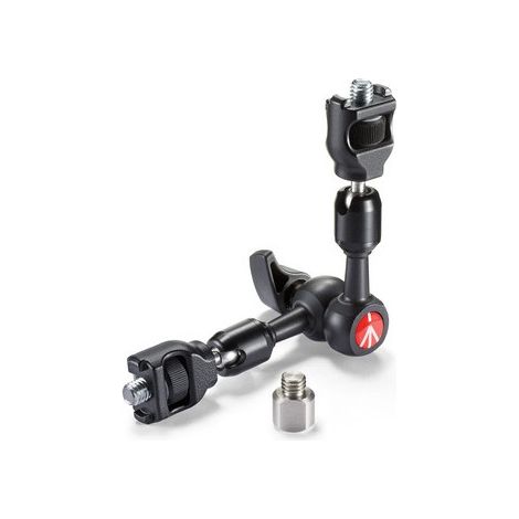 Manfrotto 244MICRO-AR Braccetto con Base con Antirotazione, Nero