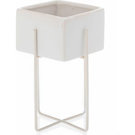 Maceta Mizu Blanca 21 cm (1/5)