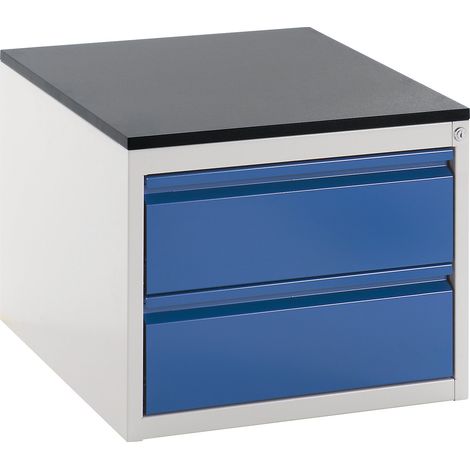 RAU, Armoire à tiroirs sur glissières télescopiques, hauteur