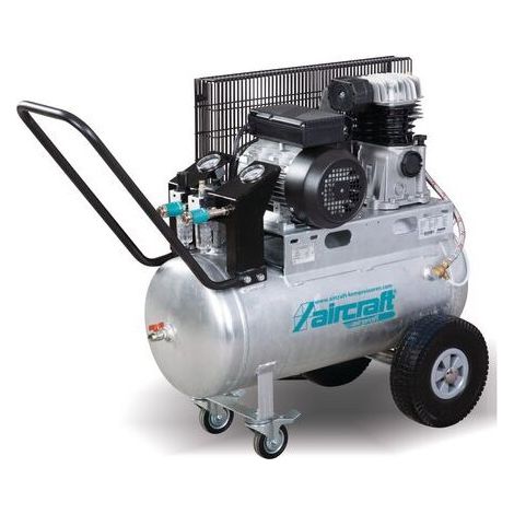 Mobiler Kolbenkompressor mit Riemenantrieb AIRPROFI 401/50 P (1/2)