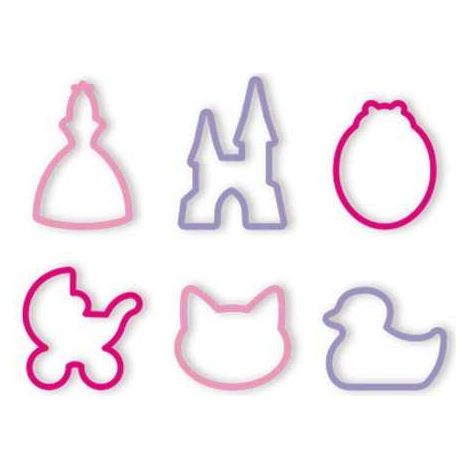 Set de Galletas para Niñas, 6 piezas, Delicia Tescoma 630920