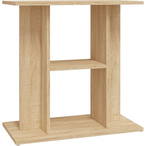 Aquariumunterstand Sonoma-Eiche 60x30x60cm aus Spanplatte