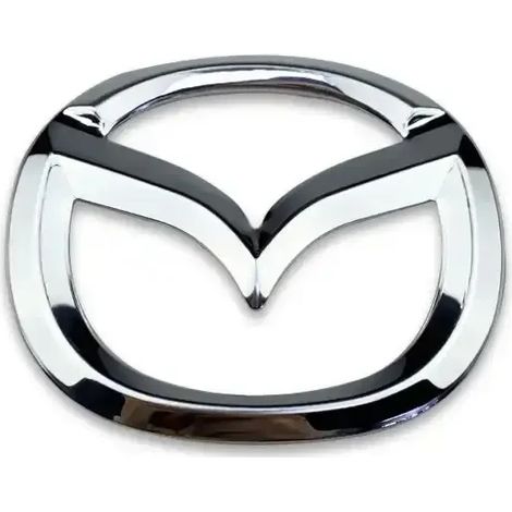 (Argent, Convient pour Mazda) 1 autocollant décoratif central de volant en ABS pour intérieur de voiture, compatible avec Mazda Speed ​​MS 3 5 6 Axela Atenza CX-3 CX4 CX5 CX8 CX7 MP RX (1/4)
