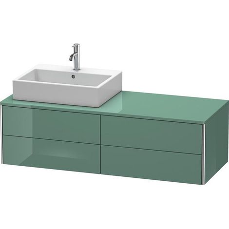 DU XSquare KWTU wh 1400x548x400mm, Taupe Seidenmatt, 4SK, tip-on (1/5)