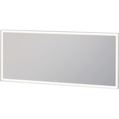 Duravit L-Cube Miroirs avec éclairage, angulaires, 1600x700x67mm,