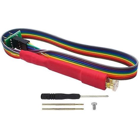 Sonde de programmation WSON8, lecture/écriture, espacement des broches à ressort, adaptateur de programmateur, taille de la puce de test : 6 x 5 mm (1/5)