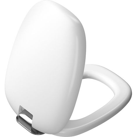 VITRA 126-401-009 Abattant WC Plural Duroplast à fermeture douce (1/2)
