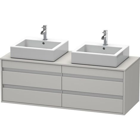 Mobile lavabo KETHO 550x1400x496mm cemento