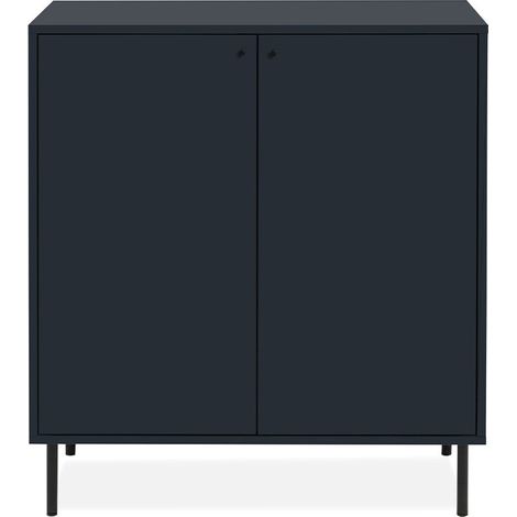 CALICOSY - Buffet 2 portes bleu royal L80 cm - BOGOTA (1/5)