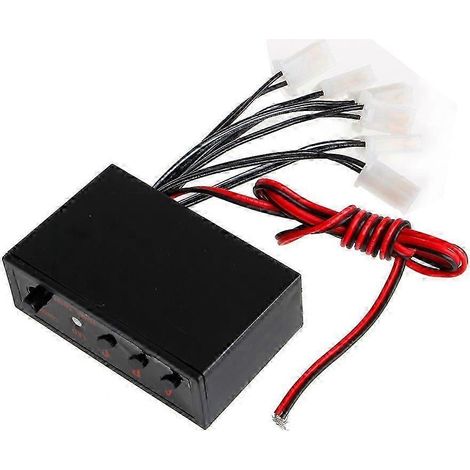 Boîtier de commande stroboscopique LED 12 V à 6 modes, clignotant d'urgence pour voiture et moto (1/5)