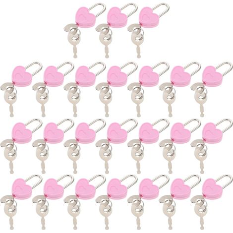 24 pièces mini-châssis en métal avec objets d'art pour livres voyage, coffre à bagages, (1/5)