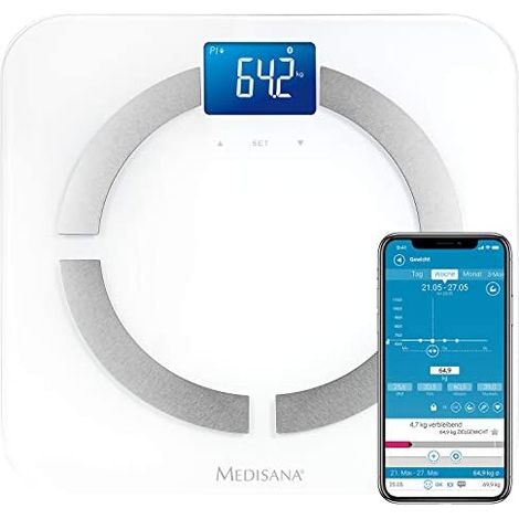 Bilancia Pesapersone con Analisi Corporea e Bluetooth BS 430 Medisana (1/5)