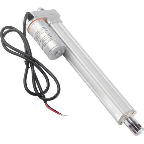 Actionneur linéaire multifonctionnel FY017, moteur linéaire électrique CC à poussée, bras télescopique, course de 200 mm, 24 V (1/5)