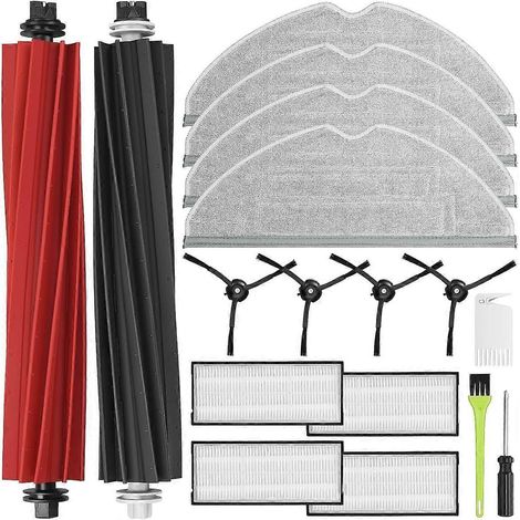 Compatible avec les accessoires S8 Pro Ultra, les pièces de rechange S8/S8 Plus, 2 brosses principales, 4 filtres (1/5)
