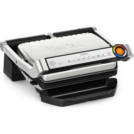 Tefal Kontaktgrill GC717D OptiGrill schwarz/edelstahl