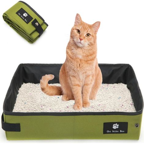 [NIEMALS VERWENDET] Faltbare Katzentoilette