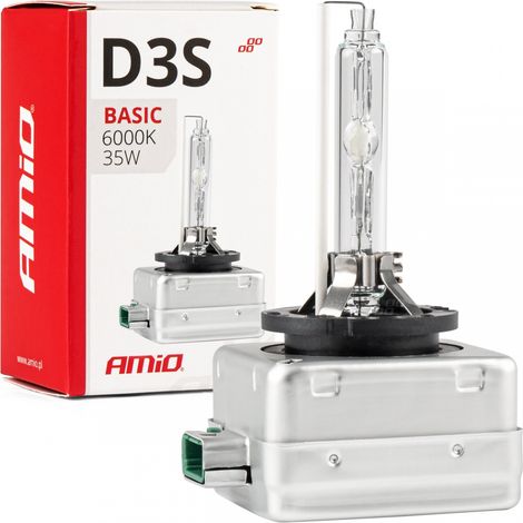Bombilla de xenón con filamento D3S de 35 W y 6000 K AMiO basic amio-02948 (1/3)