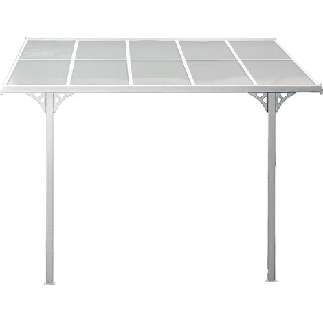 Westmann Abri de terrasse en aluminium Bruce 313  Blanc 