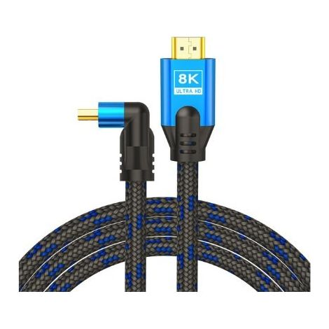 Savio CL-148 cable HDMI 3 m HDMI tipo A (Estándar) Negro, Azul