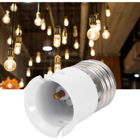 Adaptateur de douille E27 vers B22 pour ampoule domestique. (1/5)