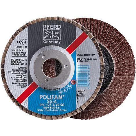 POLIFAN PFF 115 A40 SG STEELOX - PFERD (1/2)