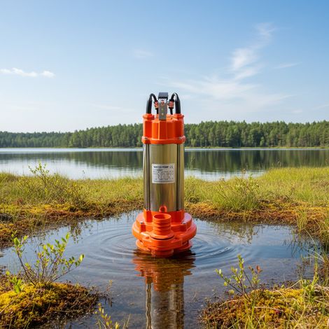 Schmutzwasser-Tauchpumpe, Edelstahl-Abwasserpumpe, Tauchpumpe für Schmutzwasser