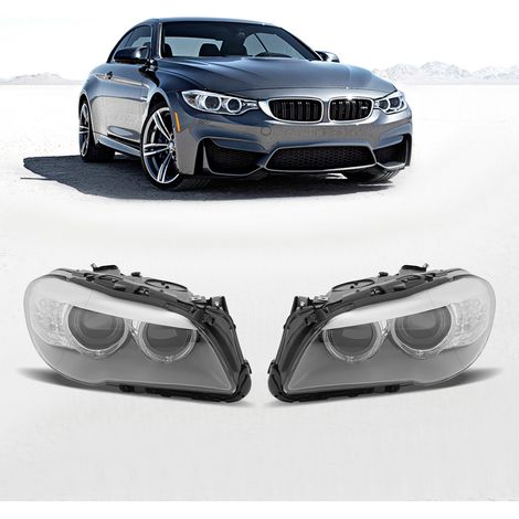 Phares 2X Phares HID/xénon Gauche 63117271911+ Droit 63117271912 pour BMW Série 5 F10 F18 F11 520i 525d 530d 535i 550i 2009 2010 2011 2012 2013 Phare (1/5)