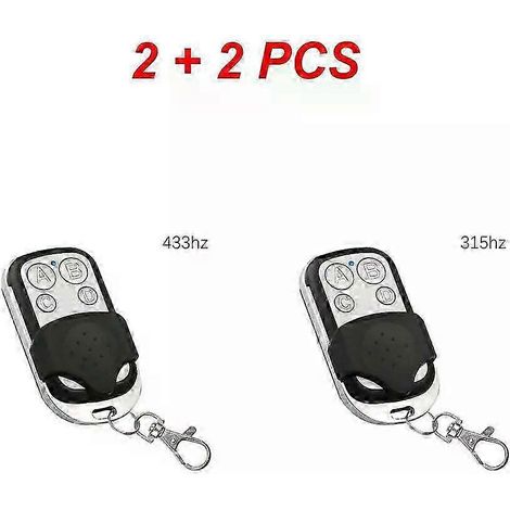 Nouveau duplicateur 433/315 MHz, copie de code de porte universel sans fil, télécommande de porte de garage, duplication de clé, clonage 433 MHz, megacycle (1/5)