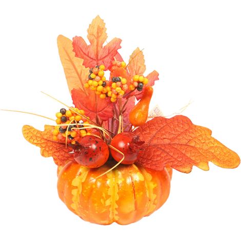 Autumn decoration ornamental pumpkin decorative pumpkins made of bubble, (Style 1) (1/5)