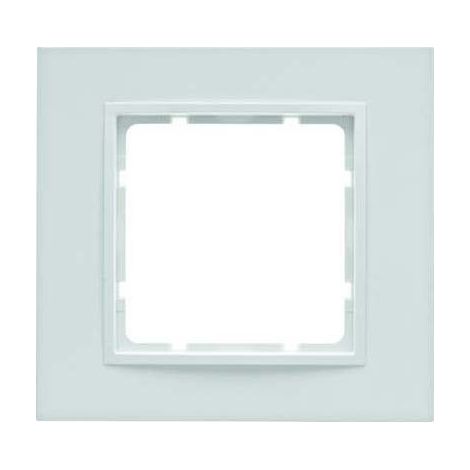 Marco 1 elemento Berker By Hager B7 10116919 Blanco Mate