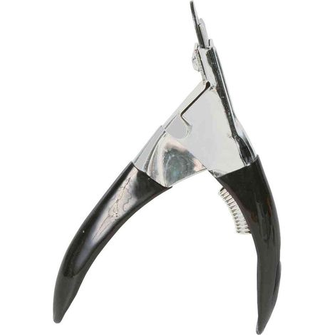 Ciseaux de manucure pour animaux avec plateau rotatif, ciseaux français réglables, ciseaux pour faux ongles, ciseaux à ongles anti-éclaboussures en forme de U, outil pour ongles durs (1/2)