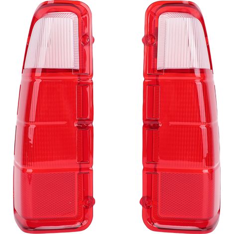 Proiettore posteriore, BIKE 073, 1 coppia, lente rossa in ABS per Power Wagon 1972-1980 (1/5)