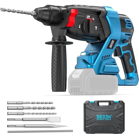 4 in 1 Cordless Hammer Drill 2.5J SDS Plus Tool Only (1/5)