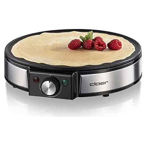 Cloer 6630 crêpière noire 30 cm antiadhésive (1/5)