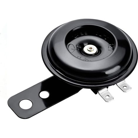 Bocina para motocicleta/automóvil de 12 V, 1,5 A y 105 dB, potente e impermeable. Bocina universal para motocicletas, vehículos, automóviles y camiones.