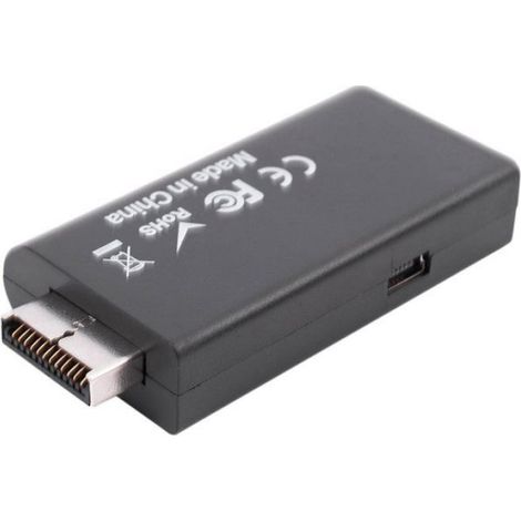 Convertisseur Vidéo Audio PS2 - 480i 480p 576i - Sortie HDMI - Sortie Audio 3,5 mm - Alimentation USB - 6 Pièces (1/5)