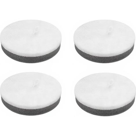 Lot de 8 filtres de base de rechange pour X11 pour CYCLONE et X12 pour CYCLONE, filtre à poussière en mousse de coton pour robot pour station de base sous vide (1/5)