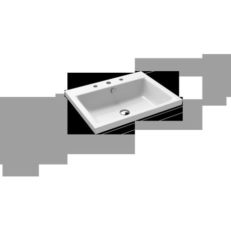 KALDEWEI PURO lavabo à poser 3154 600x460x40 mm, 900406033001