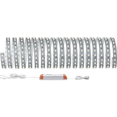 Paulmann MaxLED 500 70829 Kit base striscia LED con spina 24 V 10 m Bianco caldo 1 pz. (1/5)
