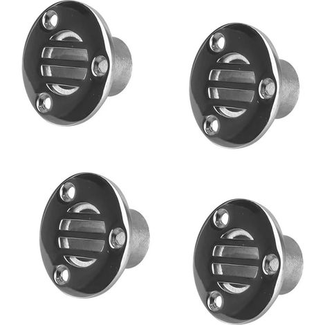 Évent de réservoir de Carburant de bâtis Droits de Yacht Marin de Bateau d'acier Inoxydable de 4 pièces for Le Bateau Marin de Basse(22mm) (1/5)