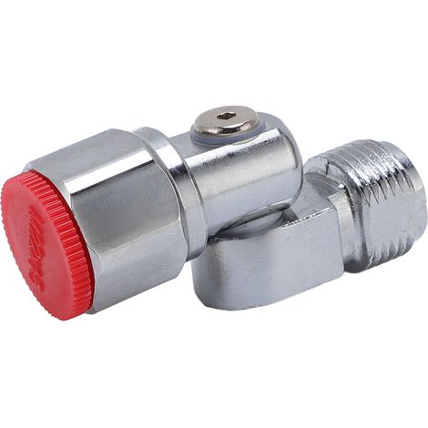 Adaptador para pistola de pintura sin aire, rosca de 7/8 de pulgada, rotación de 360°, ligero, color plateado. (1/5)