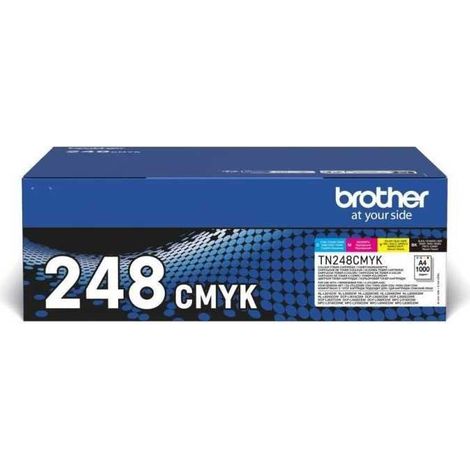 Brother TN-248VAL cartuccia toner 4 pz Originale Nero, Ciano, Magenta, Giallo