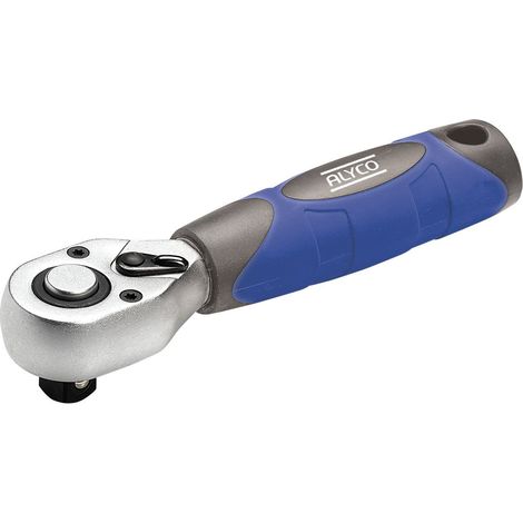 LLAVE DE CARRACA CORTA DE 1/4" ALYCO