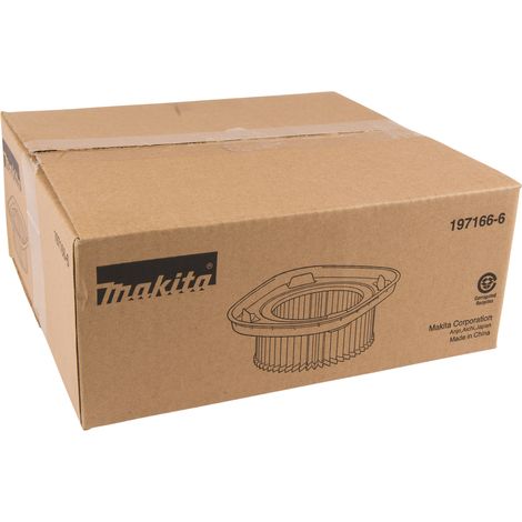Filtre HEPA pour aspirateur Makita 197166-6 compatible avec Makita DVC861L