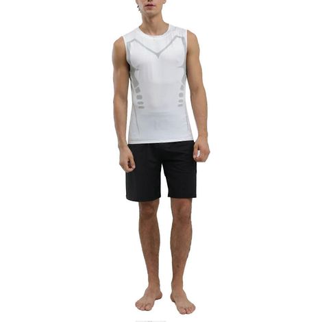 Ärmelloses Herren-Workout-Top, schnelltrocknend, atmungsaktiv, modisch, für hohen Tragekomfort und optimale Bewegungsfreiheit