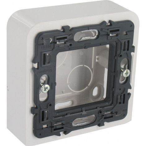 Legrand Leg90590 Rahmen für 2 Module mit 30 mm Tiefe Unterstützung Mosaic