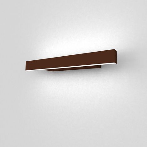 LUMICOM RIFT Applique S, STRIP LED, 11W/m, 4000K, metallo, corten, L.30 (1/2)