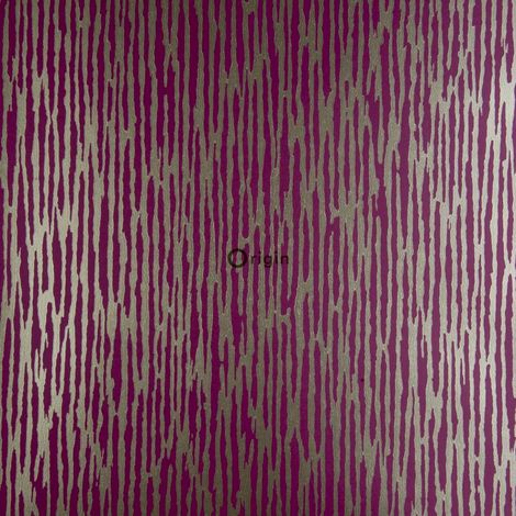 papier peint camouflage violet aubergine  - Origin Wallcoverings (1/2)