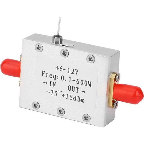 AD8307 HF-Leistungsmesser, logarithmischer Testdetektor 0,1–600 MHz, -75 bis +15 dBm, Modul mit Gehäuse